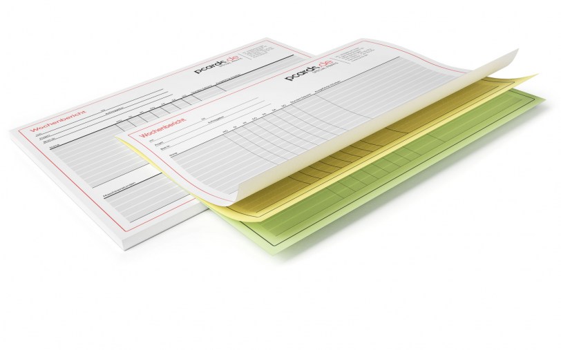 Wochenbericht-Formulare DIN A4 FB020 Bild 02